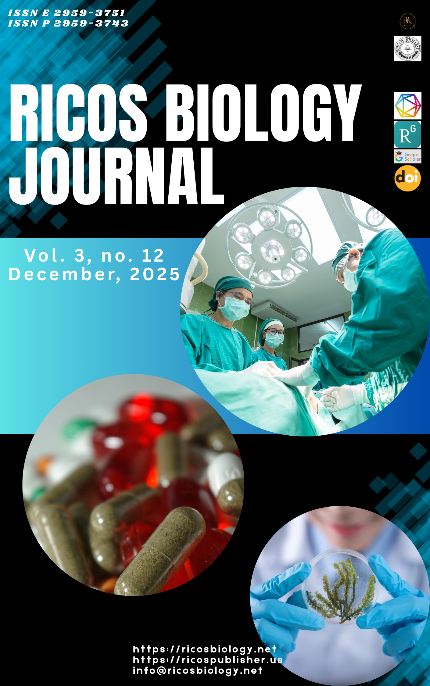 Ricos Biology Journal Vol. 3, No. 12, https://doi.org/10.33687/ricosbiol.03.012.100